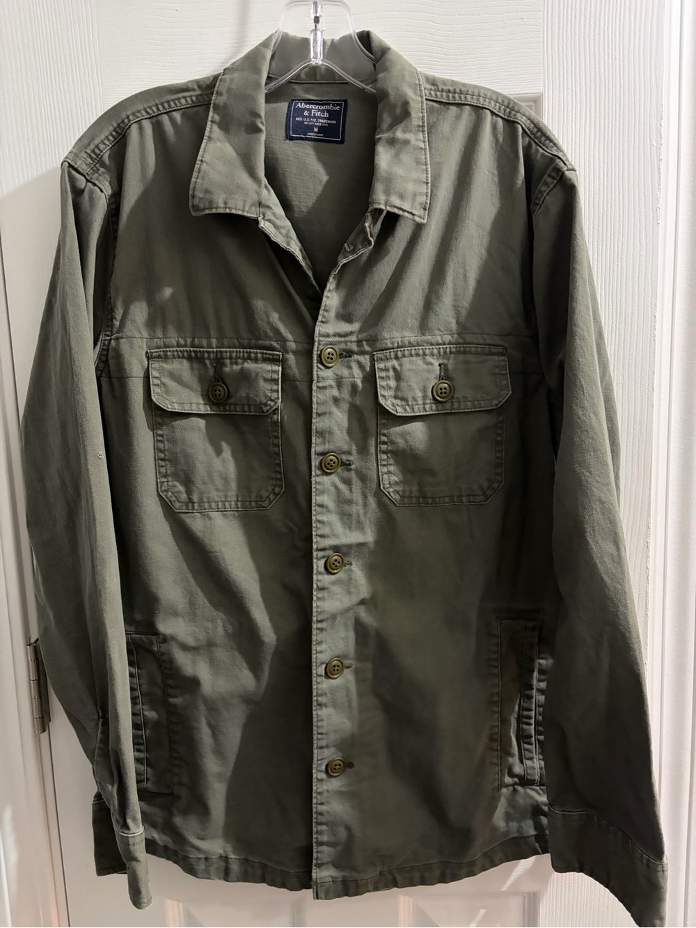 Abercrombie & Fitch Olive Green Field Jacket